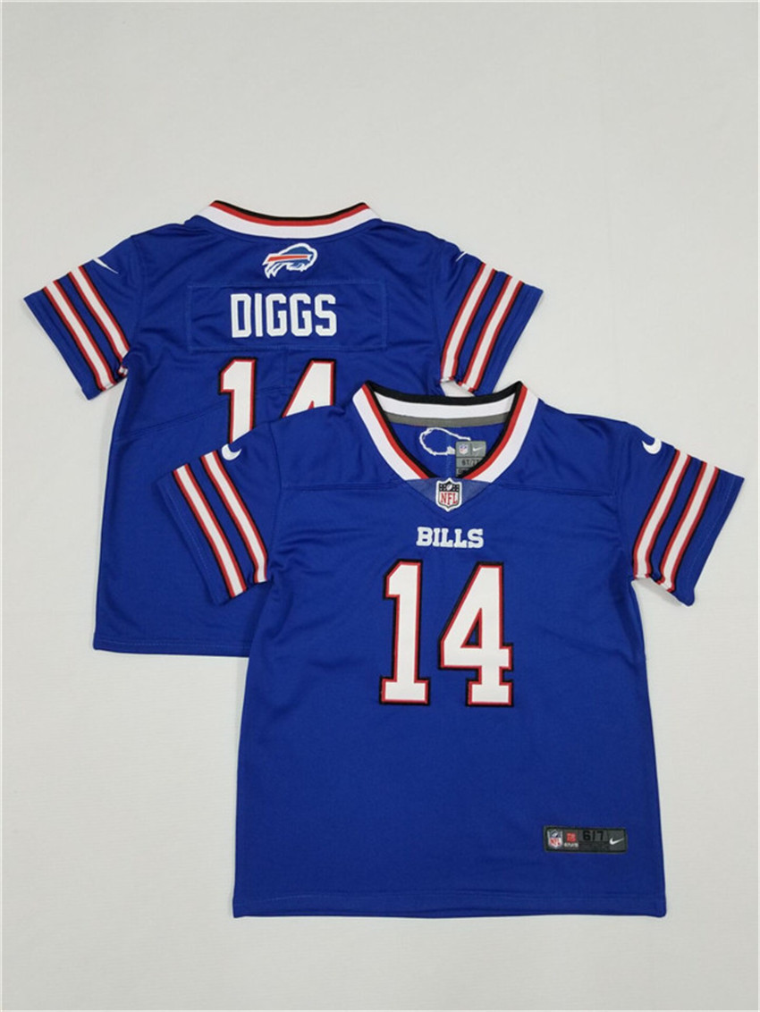 Toddlers Blue Buffalo Bills #14 Stefon Diggs Vapor Untouchable Limited Stitched Jersey